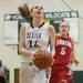 Dexter's Emma Kill drives the ball down court on a brake away as she tires to make a basket against Canton during the first half the regional semifinal game at Novi High School Tuesday, Mar. 5th.
Courtney Sacco I AnnArbor.com  